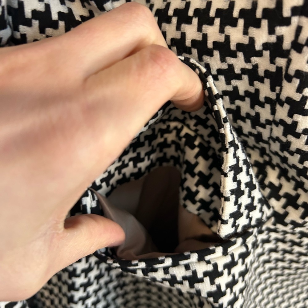 Wildfang Black and White Houndstooth Blazer - Picture 6 of 12